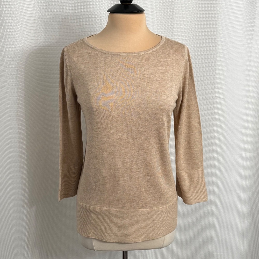 Banana Republic Women's Scoop Neck Pullover Tunic Sweater